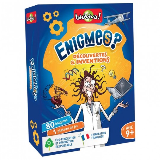 Enigmes - Découvertes et Inventions Bioviva Editions - 1