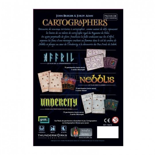 Extension Cartographers - Mappacks Thunderworks Games - 2