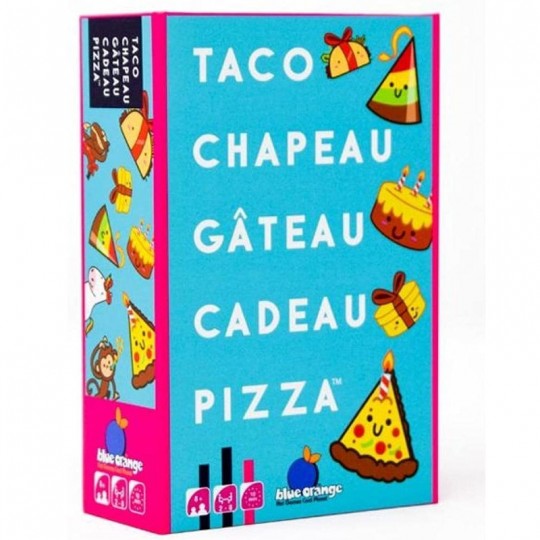 Taco Chapeau Gâteau Cadeau Pizza Blue Orange Games - 1