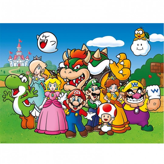 Puzzle Super Mario Fun - 100 pcs XXL Ravensburger - 2