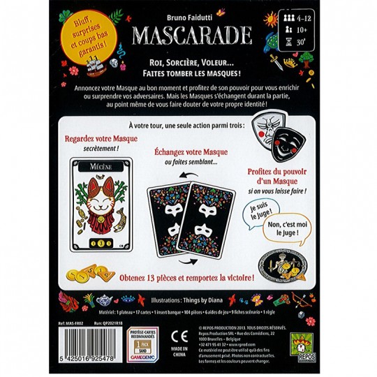 Mascarade Repos Production - 3