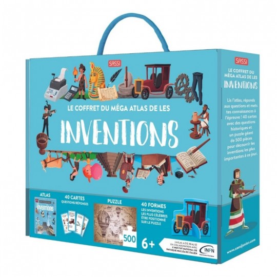 Le Coffret Méga Atlas des inventions Sassi - 1