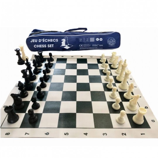 Echecs Club 50 cm - Lettré et chiffré Wilson Jeux - 1