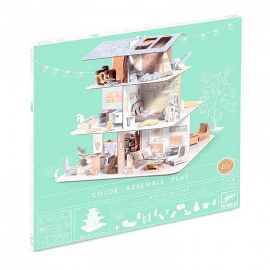Kit DIY Maison de poupées - Djeco Djeco - 4