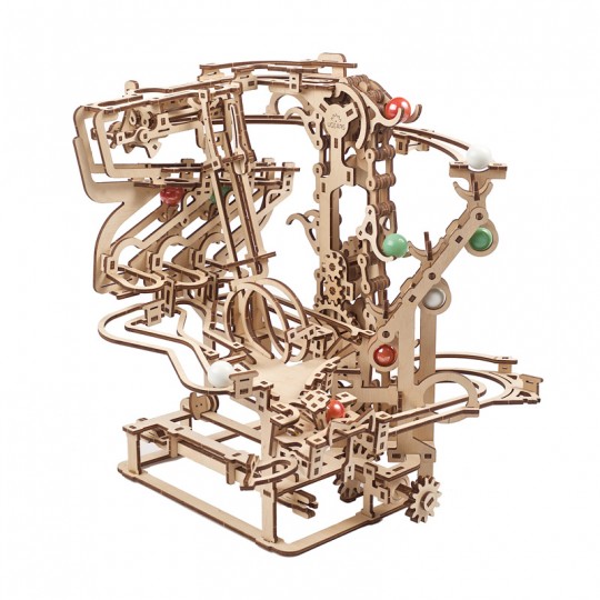 Parcours à Billes avec Élévateur Ugears - Puzzle 3d en bois UGEARS - 1