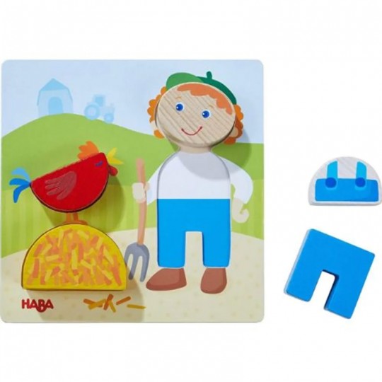 Jeu de classement 17 pcs Petite ferme - Haba Haba - 4