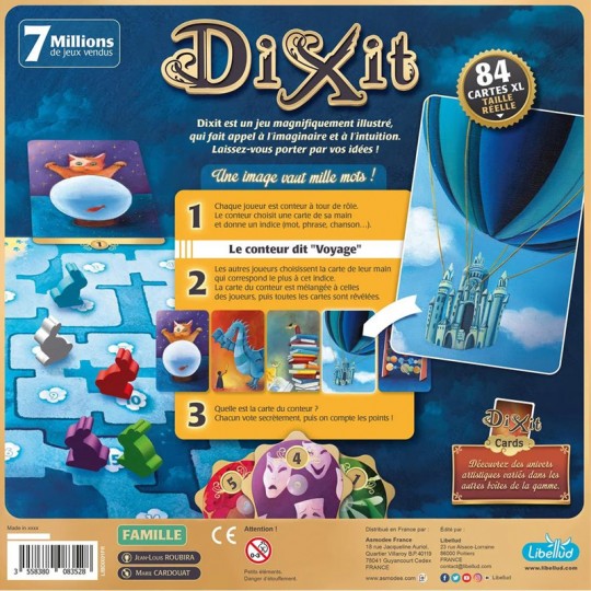 Dixit - Un jeu de déduction avec beaucoup d'imagination - Libellud