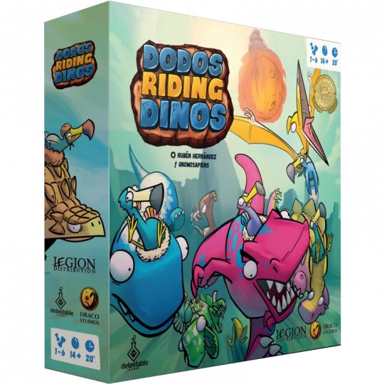 Dodos Riding Dinos Detestable Games - 1