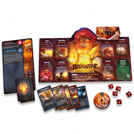 Dice Throne S1 - Barbare Vs Elfe Lunaire Lucky Duck Games - 2