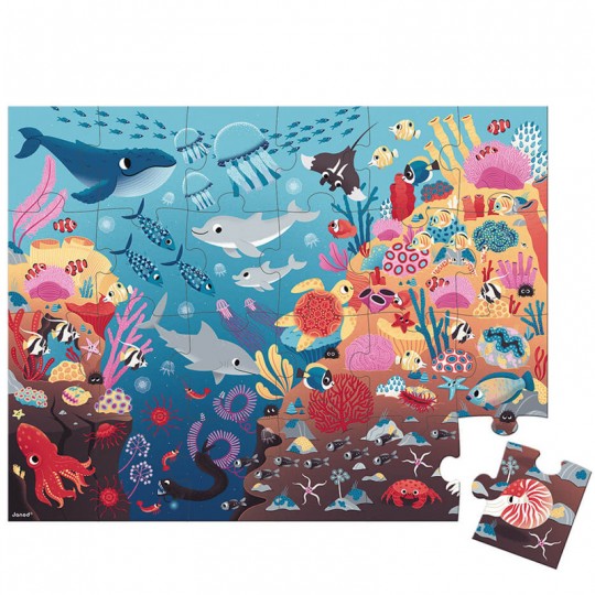 Puzzle magique L'Océan 24 pcs - Janod Janod - 2