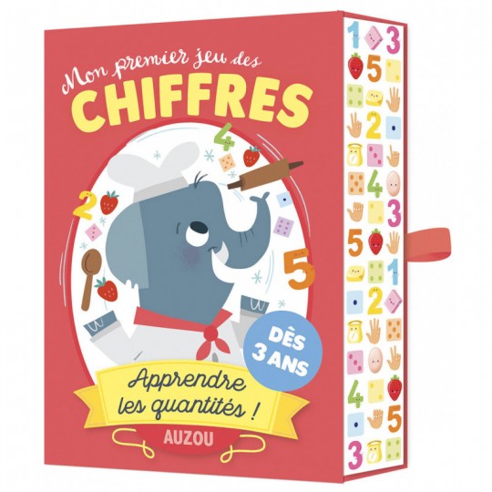 Mon premier jeu de chiffres - apprendre les quantités ! - Auzou Auzou - 1