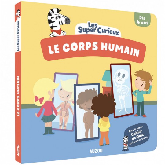 Les super curieux : Le Corps Humain - Auzou Auzou - 1