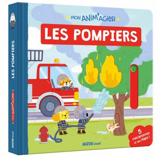 Mon anim'agier Les Pompiers - Auzou Auzou - 1