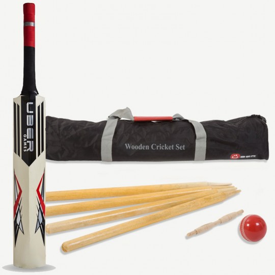 Jeu de cricket en bois - Taille SH - Adulte Uber Games - 1