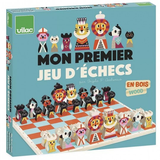 Mon premier jeu d'Echecs en bois - Vilac Vilac - 2