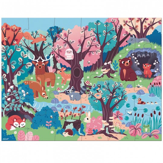 Puzzle magique La Forêt 24 pcs - Janod Janod - 2