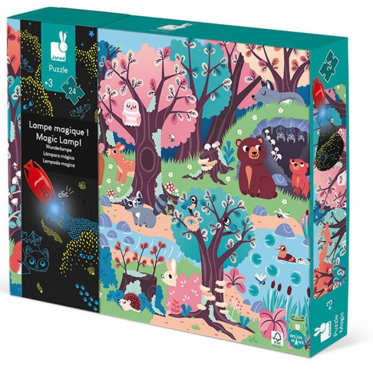 Puzzle magique La Forêt 24 pcs - Janod Janod - 1