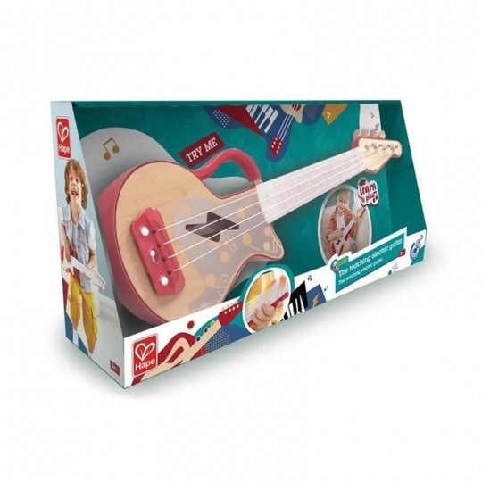 Guitare connectée Magic Touch - HAPE - rouge, Jouet