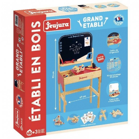 Grand établi en bois - JeuJura Jeujura - 2