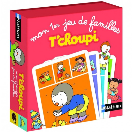 T'choupi : Mon premier jeu de familles - Nathan Nathan - 1