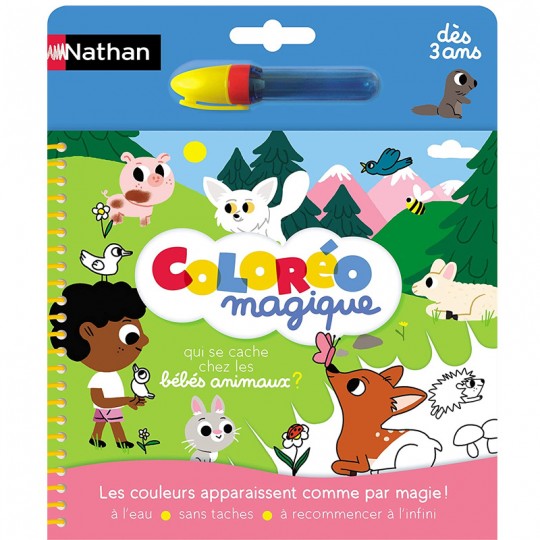 Coloréo Bébés animaux - Nathan Nathan - 1