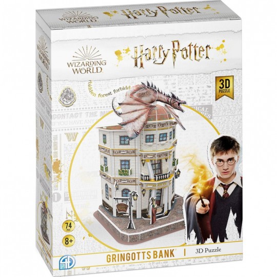 3D Model Kit Harry Potter - La Banque de Gringotts 4D Cityscape - 1