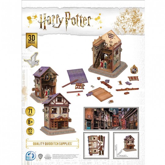 3D Model Kit Harry Potter - Accessoires de Quidditch 4D Cityscape - 3