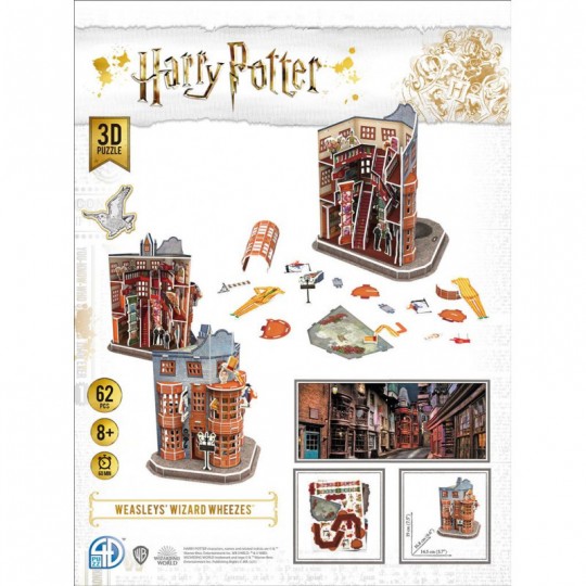 3D Model Kit Harry Potter - Farces pour Sorciers 4D Cityscape - 3