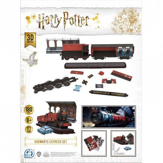 3D Model Kit Harry Potter - Le Poudlard Express 4D Cityscape - 3