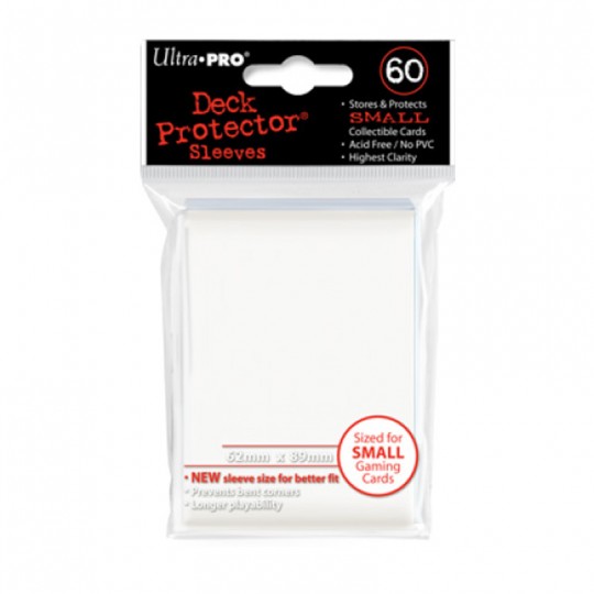 Ultra-pro :  60 Sleeves Japonais blanc (62x89mm) Ultra.PRO - 2