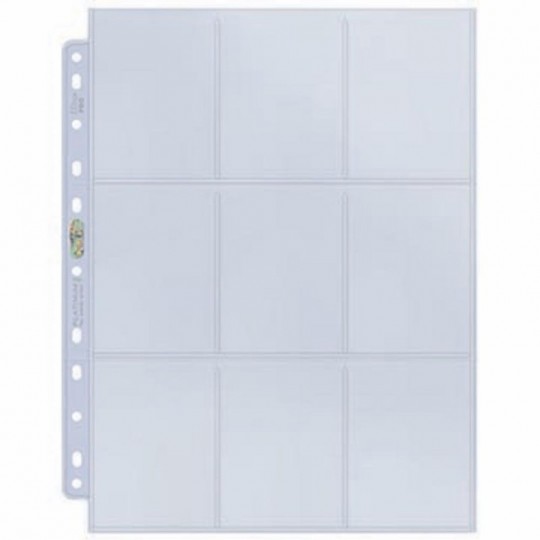 Ultra-pro :  10 Feuilles Silver pour Classeur Ultra.PRO - 2