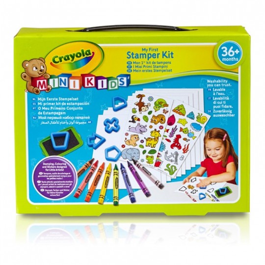 Mon 1er kit de tampons - Crayola Mini Kids Crayola - 1