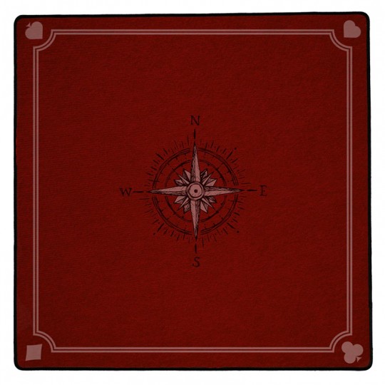 Tapis de Carte Bordeaux (50X50 cm) - Playmat Offline Distribution - 2
