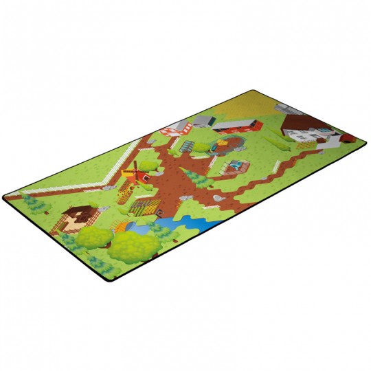 Tapis KIDS - Univers de la ferme (60X120 cm) Offline Distribution - 1