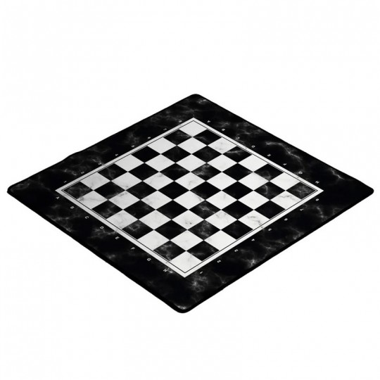 Tapis Échecs Marbre Noir (40X40 cm) - Taille 4 Offline Distribution - 1