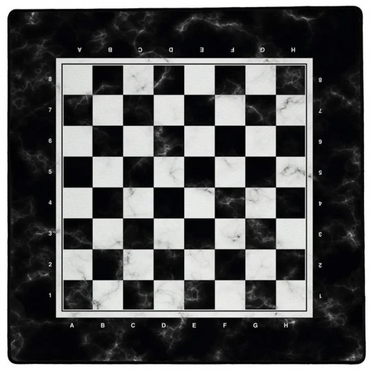 Tapis Échecs Marbre Noir (40X40 cm) - Taille 4 Offline Distribution - 2