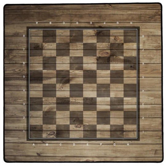 Tapis Échecs Bois (40X40 cm) - Taille 4 Offline Distribution - 2