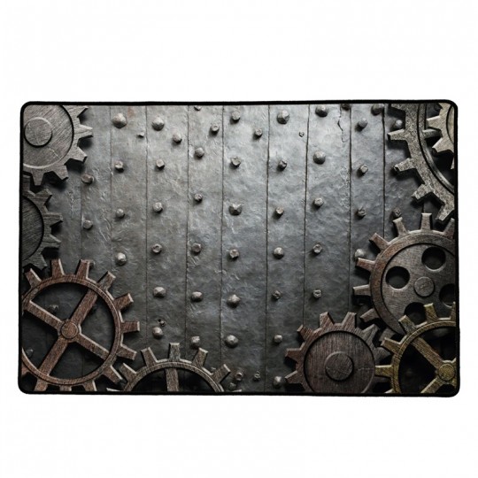Tapis Rusty Gear (60X40 cm) - Playmat Offline Distribution - 3