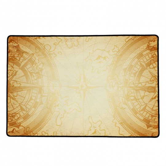 Tapis Compass Sepia (60X40 cm) - Playmat Offline Distribution - 1