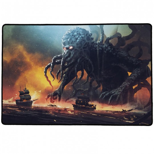 Tapis La destruction de Cthulhu (60X40 cm) - Playmat Offline Distribution - 2