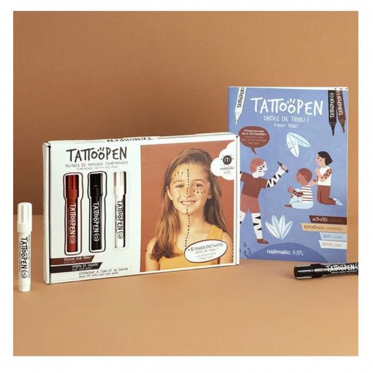 Coffret TATTOOPEN - Drôle de tribu Nailmatic - 3