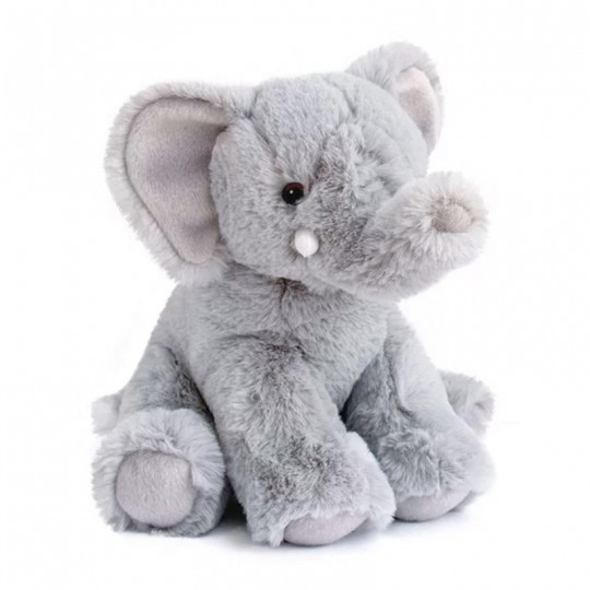 Peluche Eléphant' Dou Gris 25 cm Histoire d'Ours - 1