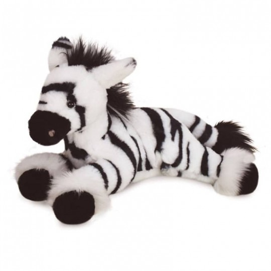 Peluche Zèbre Blanc 25 cm - Histoire d'ours Histoire d'Ours - 1