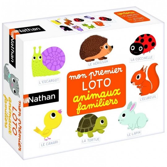 Mon premier loto des animaux familiers - Nathan Nathan - 2