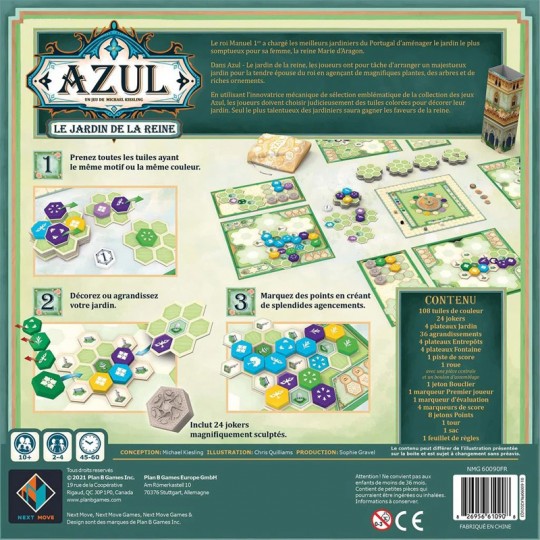 Azul : Le jardin de la Reine Next Move - 3