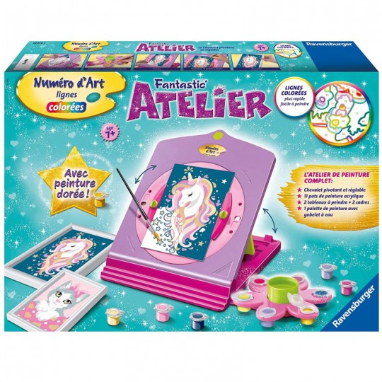 Fantastic Atelier Numéro d'Art - Peinture au numéro Ravensburger - 2