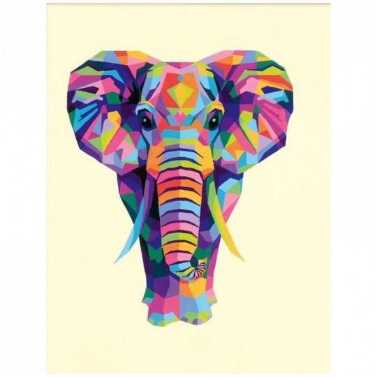 CreArt Éléphant - Grand Format - Peinture au numéro Ravensburger - 2