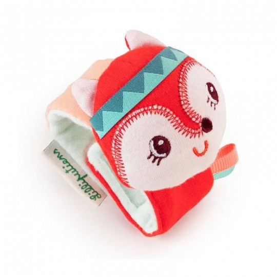 Alice hochet bracelet en coton bio - Lilliputiens Lilliputiens - 2