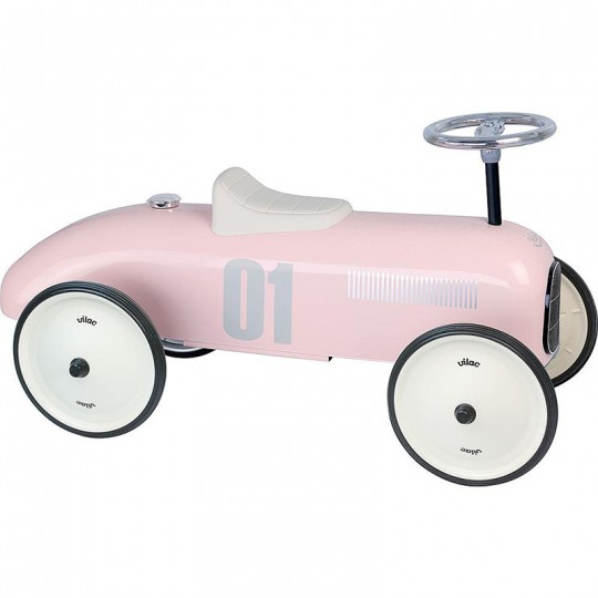 Porteur voiture vintage rose tendre - Vilac Vilac - 1