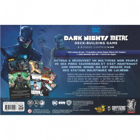 DC Comics Deck-Building : Dark Nights Metal Don't Panic Games - 2